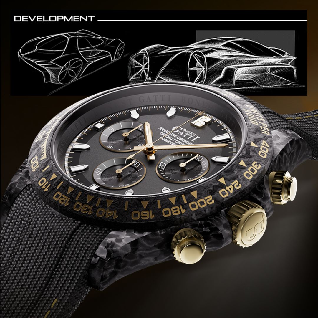 RACING - Carbon Fiber  Automatic Chrono | BG9010
