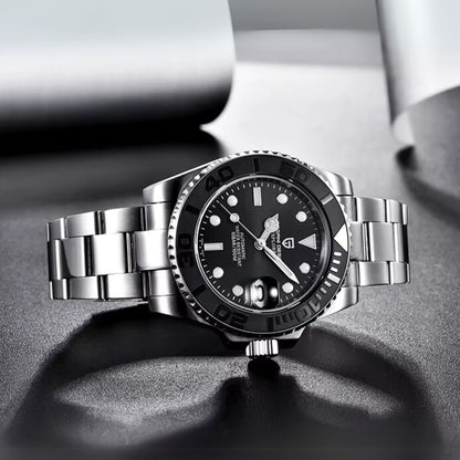 Reloj Automático PAGANI DESIGN YATCH MASTER, PD-1651 - Negro