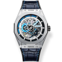 Reloj Automático BONEST GATTI  BG7601 Cuero - Azul