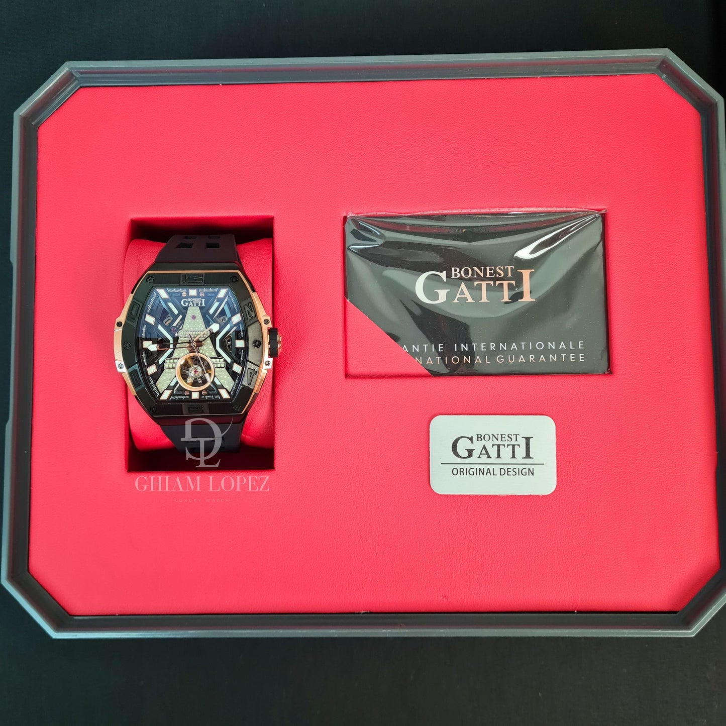 01 PAGANI DESIGN Day-Date 40mm Automático,PD-1783 | 01 BONEST GATTI King Device BG5001