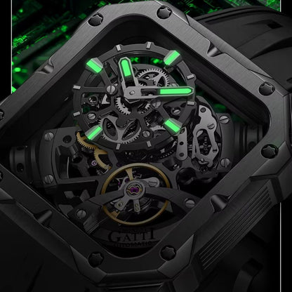Reloj Automático BONEST GATTI  BG4001 - Negro Plata