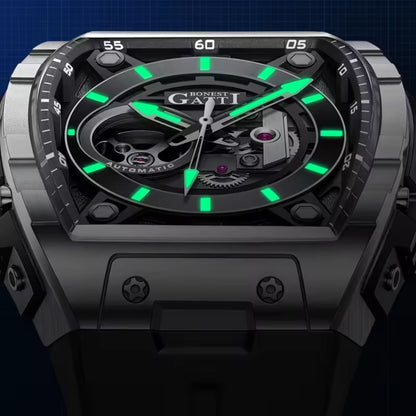 Reloj Automático BONEST GATTI  BG5602 - Negro Plata