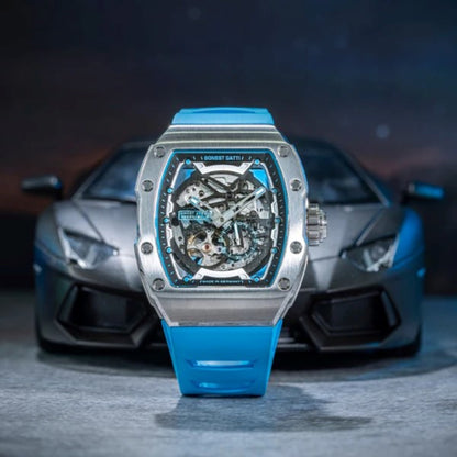 Reloj Automático BONEST GATTI  BG9901 - Azul Plata