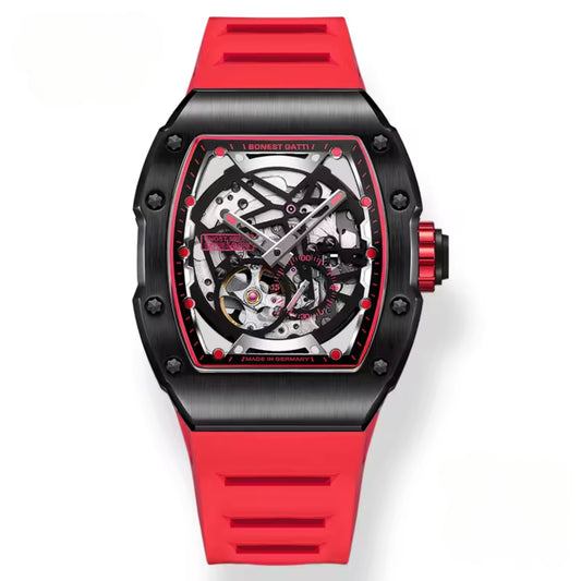 Reloj Automático BONEST GATTI  BG9901 - Rojo Negro