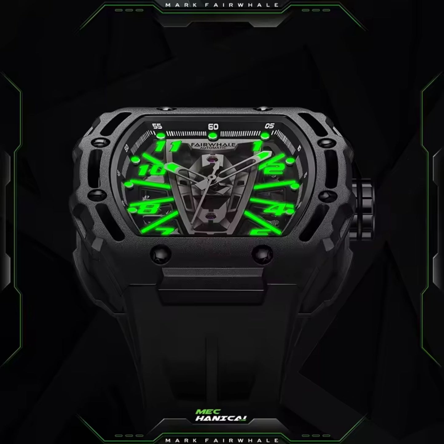 Reloj Automático MARK FAIRWHALE RADIANCE - Verde