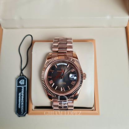 01 PAGANI DESIGN Day-Date 40mm Automático,PD-1783 | 01 BONEST GATTI King Device BG5001