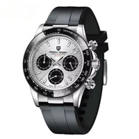 Reloj Cuarzo PAGANI DESIGN DAYTONA Caucho, PD-1664 - Plata Blanco