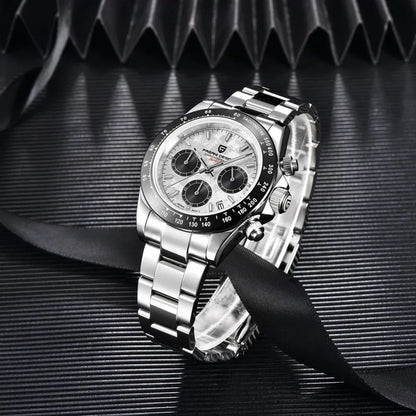 Reloj Cuarzo PAGANI DESIGN DAYTONA Meteorito, PD-1644 - Plata Blanco