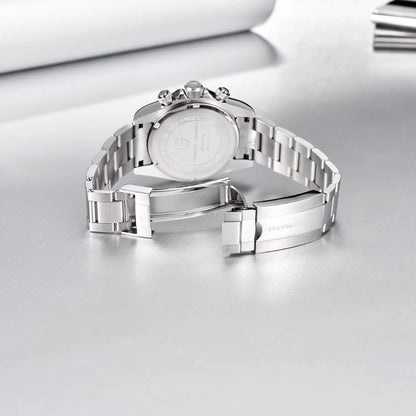 Reloj Cuarzo PAGANI DESIGN DAYTONA RAINBOW, PD-1644 - Blanco Meteorito