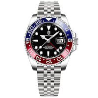 Reloj Automático PAGANI DESIGN GMT MASTER Jubilee, PD-1662 - Pepsi
