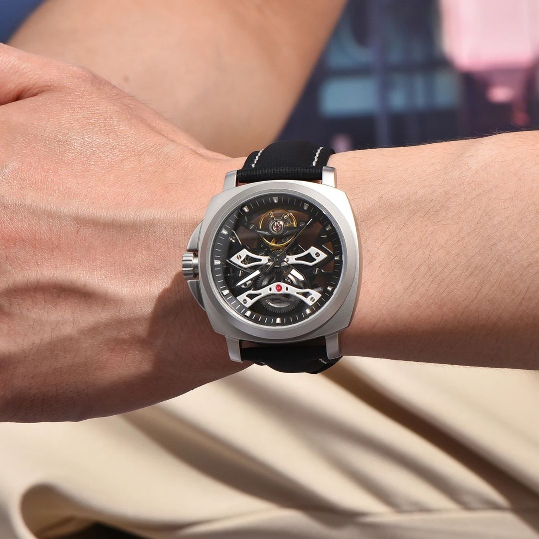 PAGANI DESIGN Luminor Skeleton Automático | PD-YS017