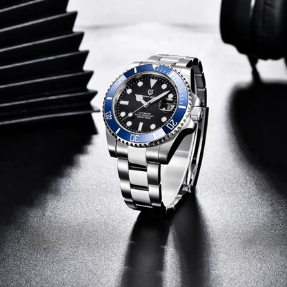 Reloj Automático PAGANI DESIGN SUBMARINER, PD-1661 - Cookie Monster