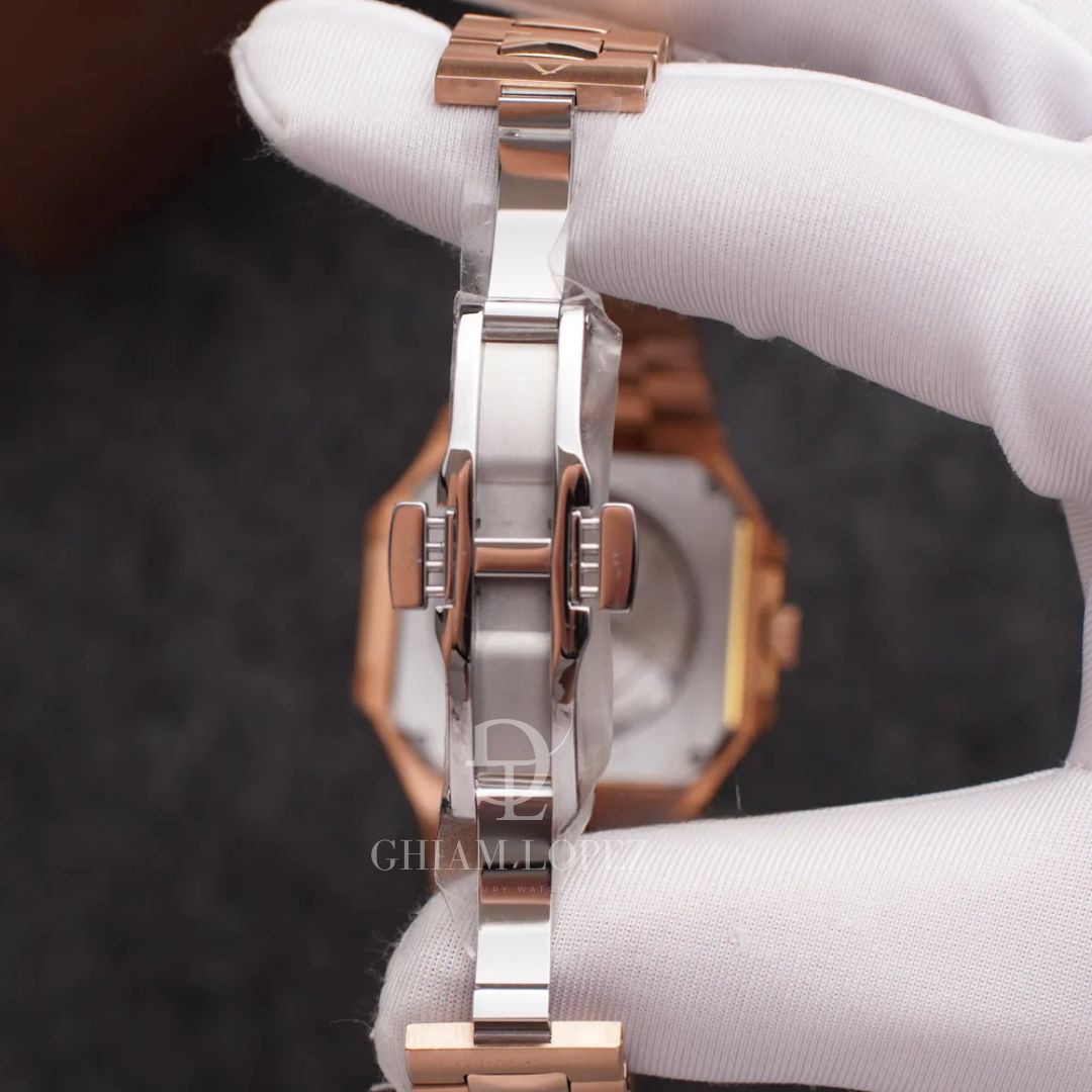 Reloj Automático SPETCH AND SOHNE CUBITUS, SP0028 - Oro Rosa Chocolate