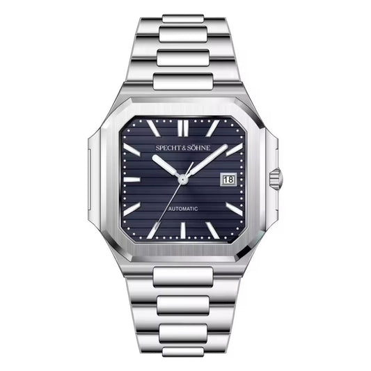 Reloj Automático SPETCH AND SOHNE CUBITUS, SP0028 - Plata Azul