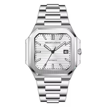 Reloj Automático SPETCH AND SOHNE CUBITUS, SP0028 - Plata Blanco