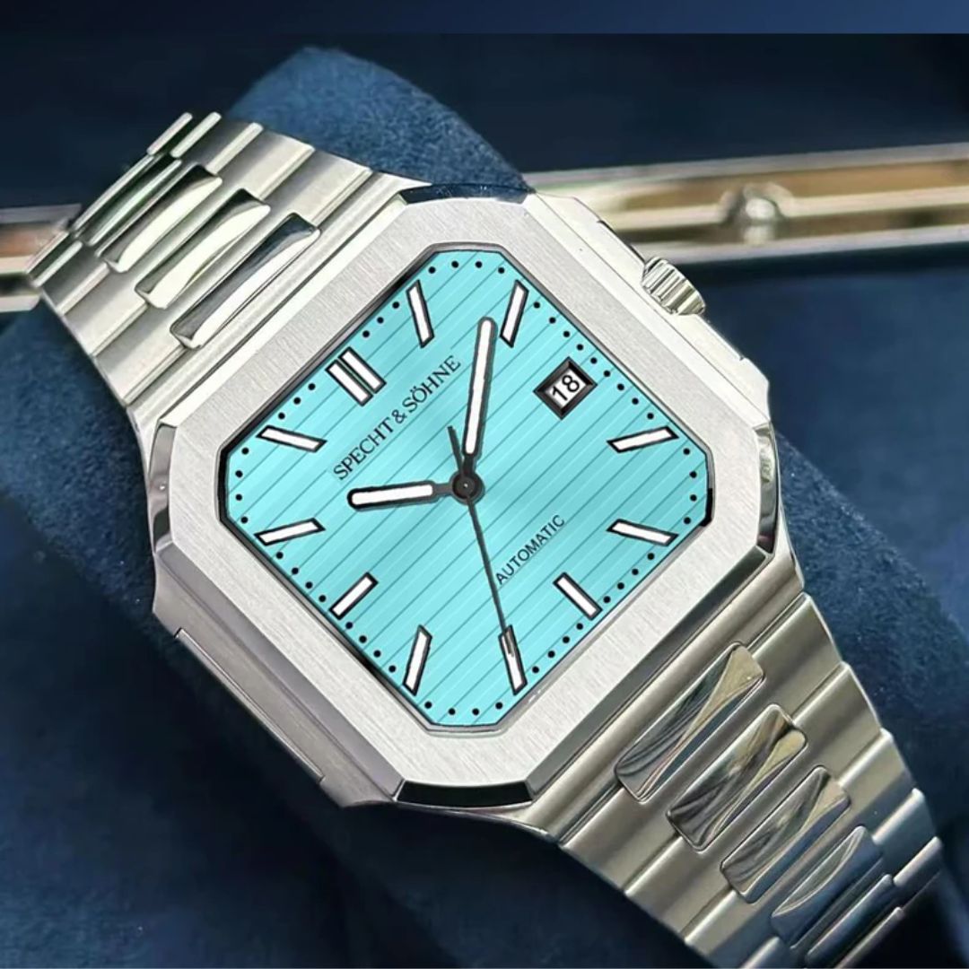 Reloj Automático SPETCH AND SOHNE CUBITUS, SP0028 - Plata Tiffany