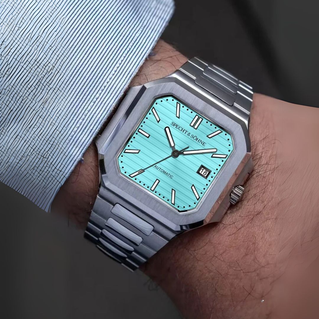 Reloj Automático SPETCH AND SOHNE CUBITUS, SP0028 - Plata Tiffany