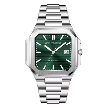 Reloj Automático SPETCH AND SOHNE CUBITUS, SP0028 - Plata Verde