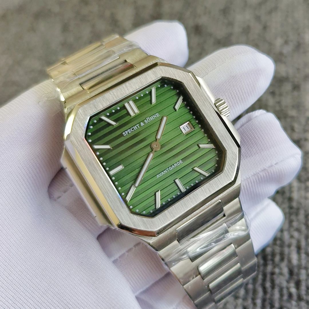 Reloj Automático SPETCH AND SOHNE CUBITUS, SP0028 - Plata Verde