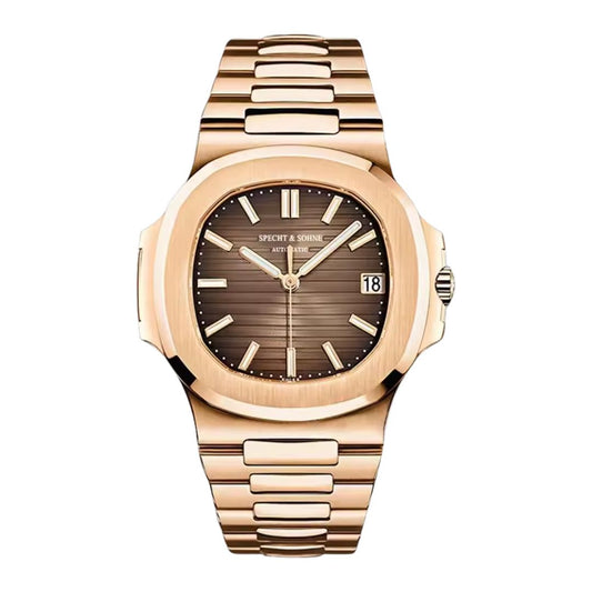 Reloj Automático SPETCH AND SOHNE NAUTILUS, SP0002 - Oro Rosa Chocolate