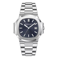 Reloj Automático SPETCH AND SOHNE NAUTILUS, SP0002 - Plata Azul