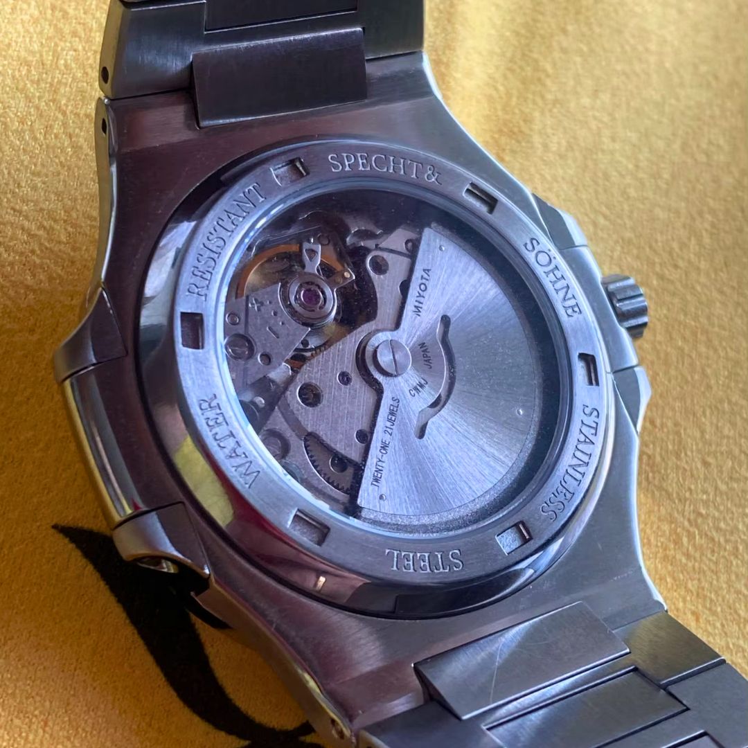 Reloj Automático SPETCH AND SOHNE NAUTILUS, SP0002 - Plata Tiffany