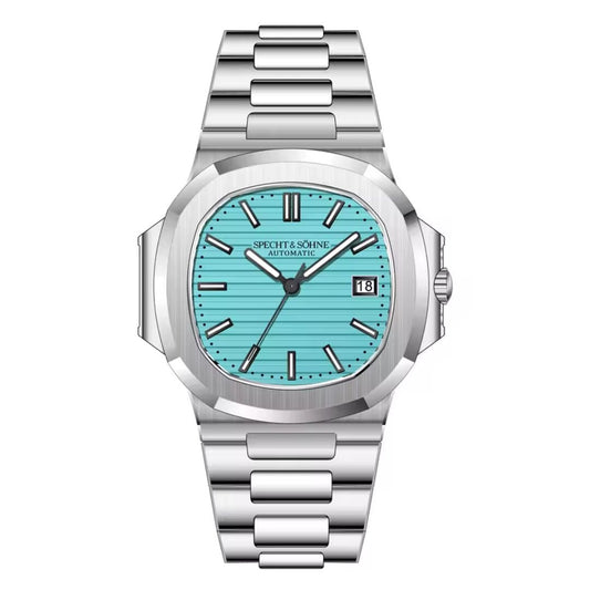 Reloj Automático SPETCH AND SOHNE NAUTILUS, SP0002 - Plata Tiffany