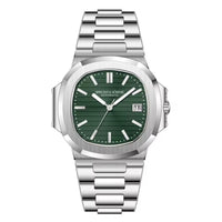 Reloj Automático SPETCH AND SOHNE NAUTILUS, SP0002 - Plata Verde