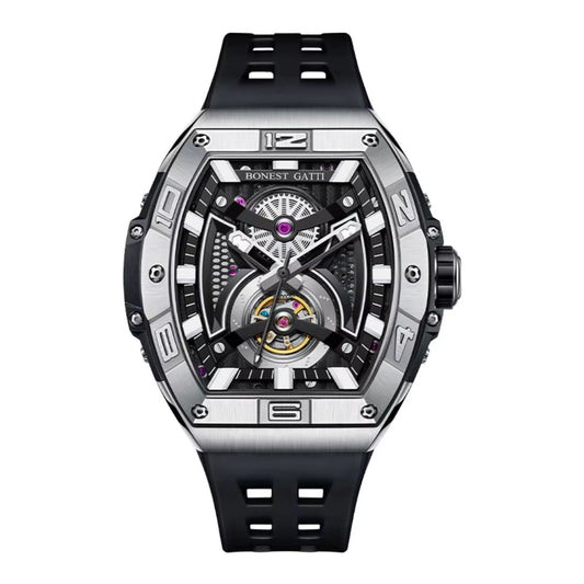 Reloj Automático BONEST GATTI  BG5701 - Negro Plata