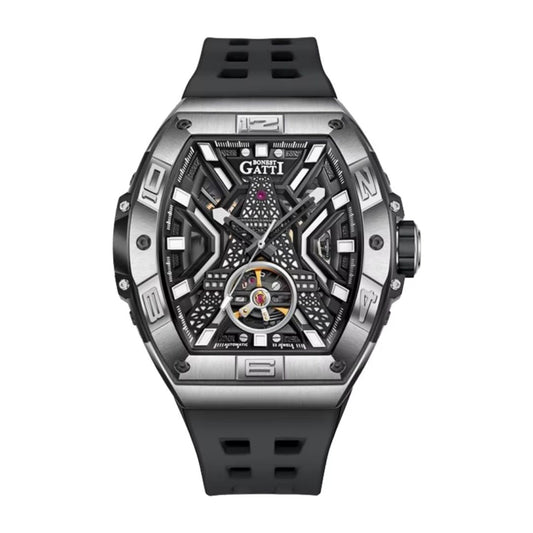 Reloj Automático BONEST GATTI  BG5001 - Negro Plata