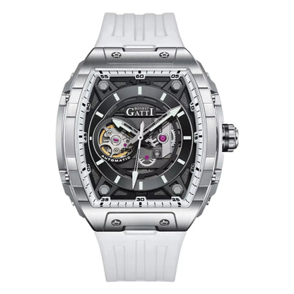 Reloj Automático BONEST GATTI  BG5602 - Blanco Plata