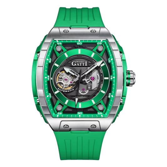 Reloj Automático BONEST GATTI  BG5602 - Verde Plata