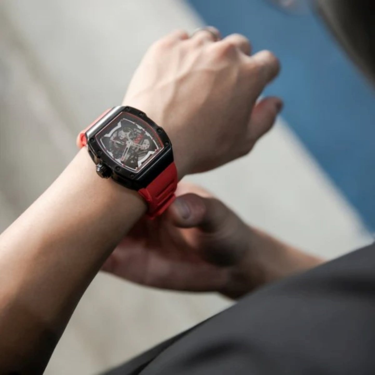 Reloj Automático BONEST GATTI  BG9901 - Naranja Negro