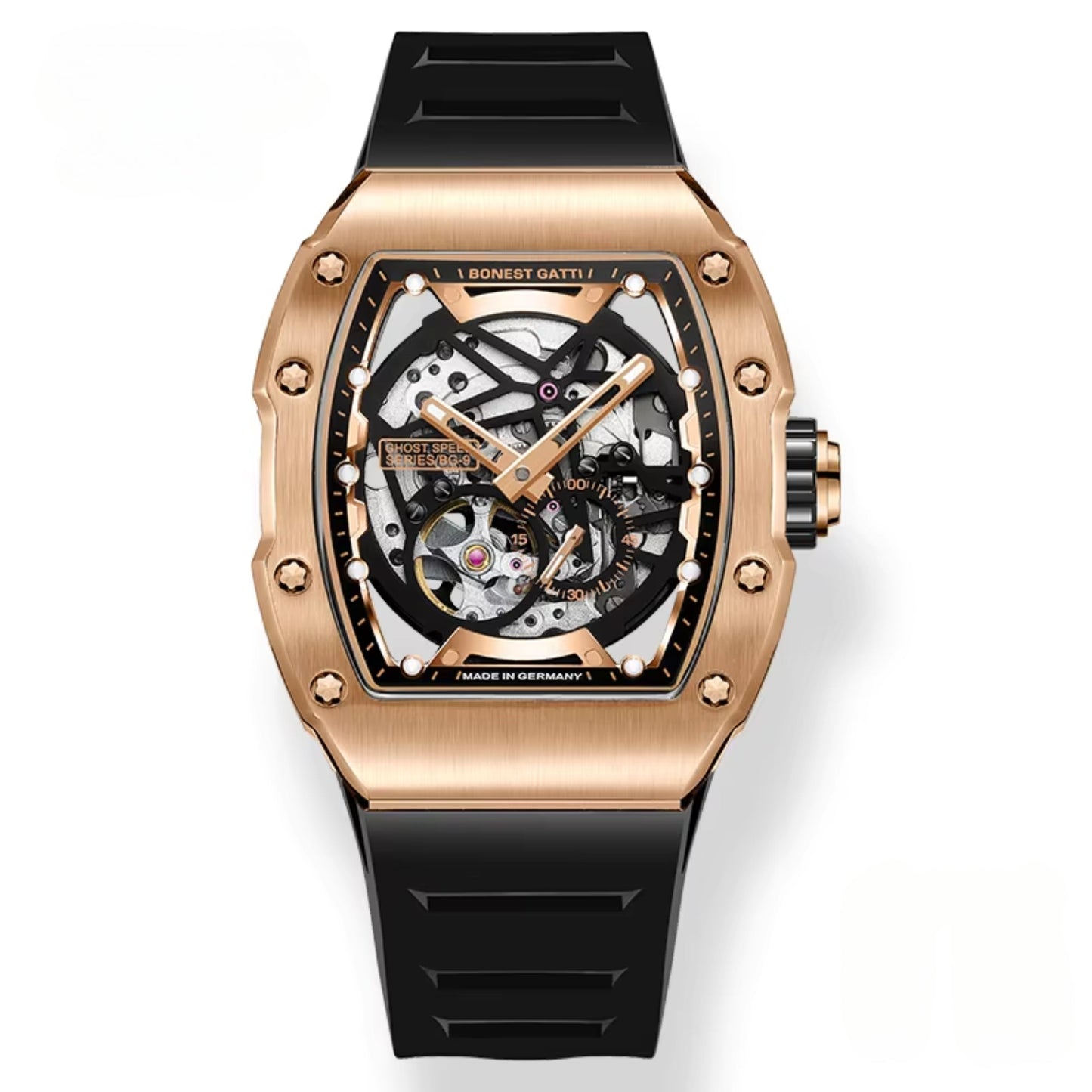 Reloj Automático BONEST GATTI  BG9901 - Negro Oro