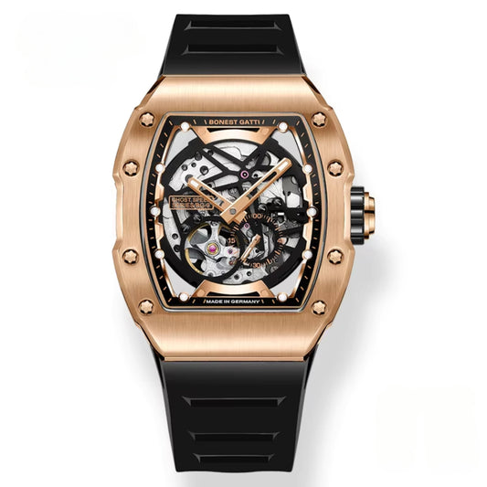 Reloj Automático BONEST GATTI  BG9901 - Negro Oro
