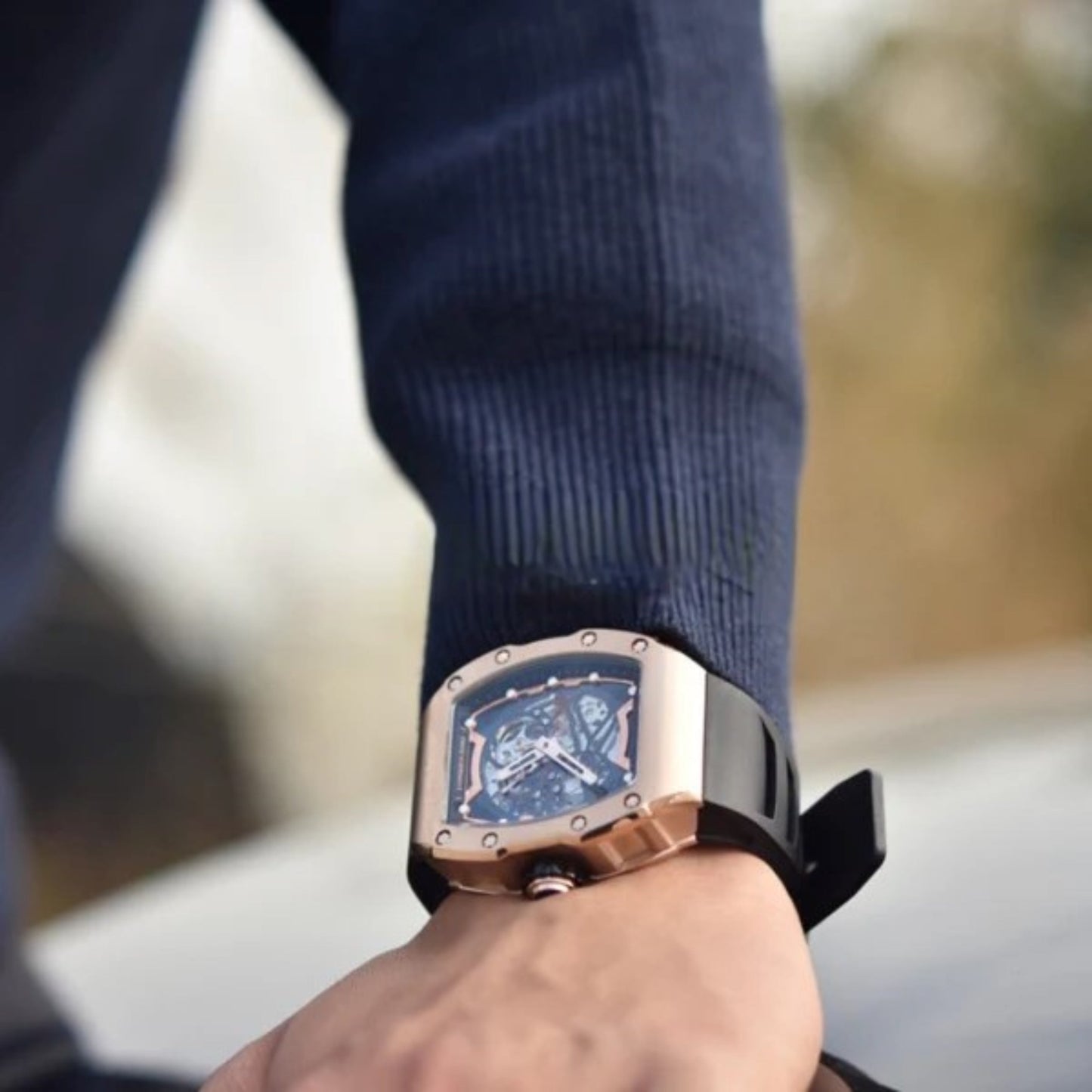 Reloj Automático BONEST GATTI  BG9901 - Negro Oro