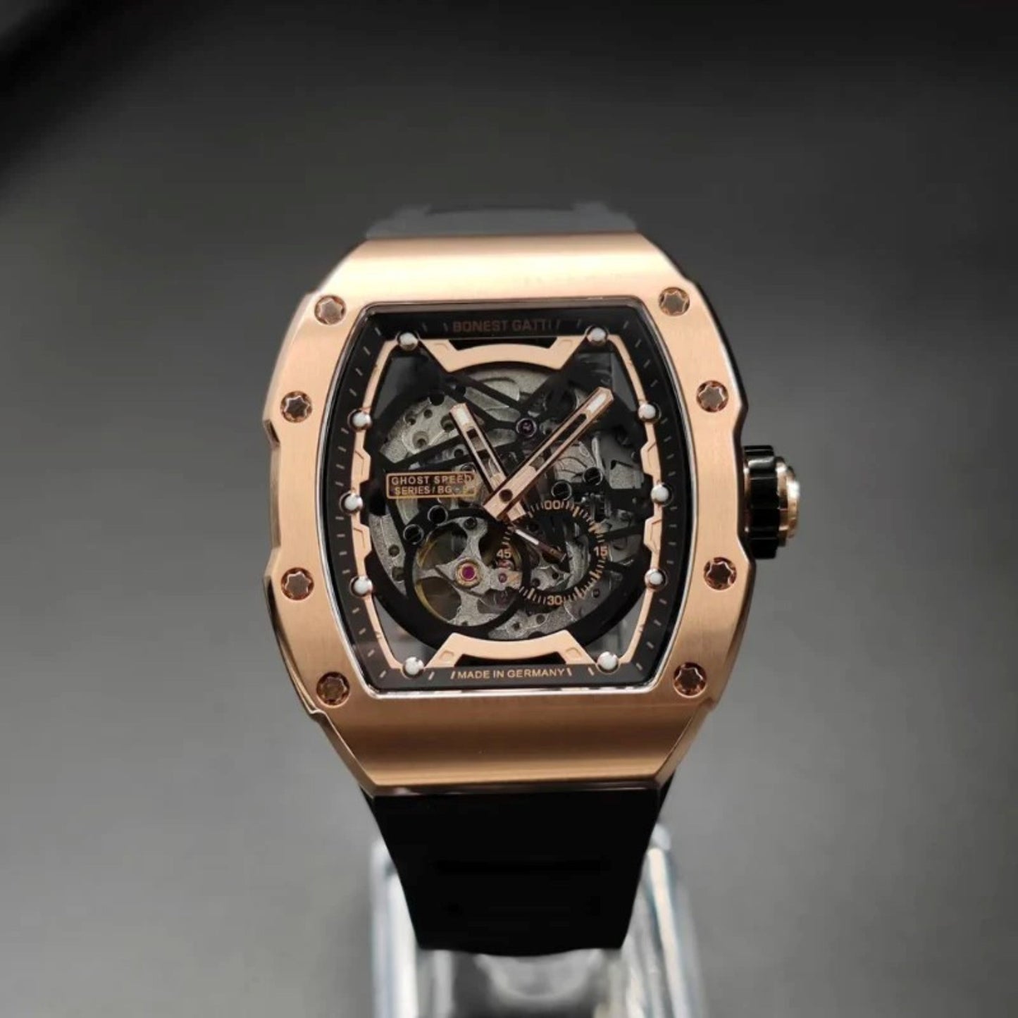 Reloj Automático BONEST GATTI  BG9901 - Negro Oro