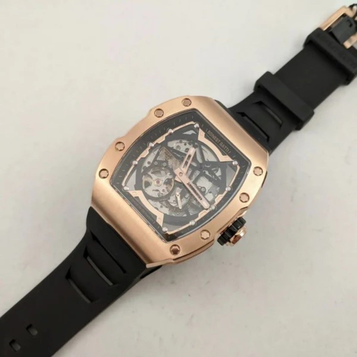 Reloj Automático BONEST GATTI  BG9901 - Negro Oro