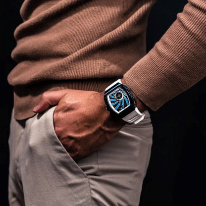Reloj Automático BONEST GATTI  BG9902  - Blanco Azul