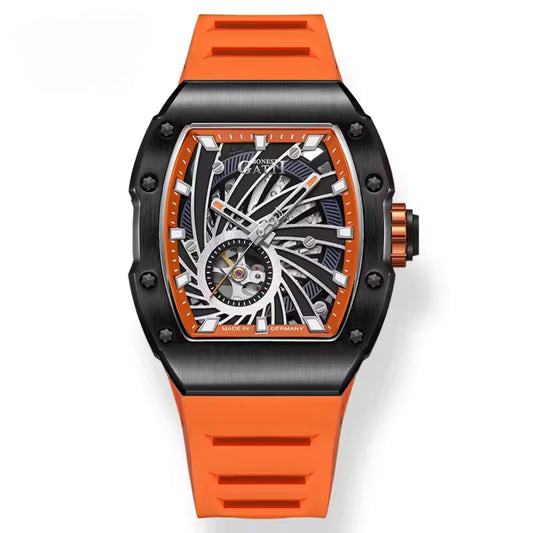 Reloj Automático BONEST GATTI  BG9902 - Naranja Negro