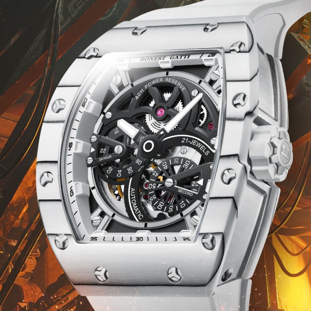 Reloj Automático BONEST GATTI  BG9004 - Blanco