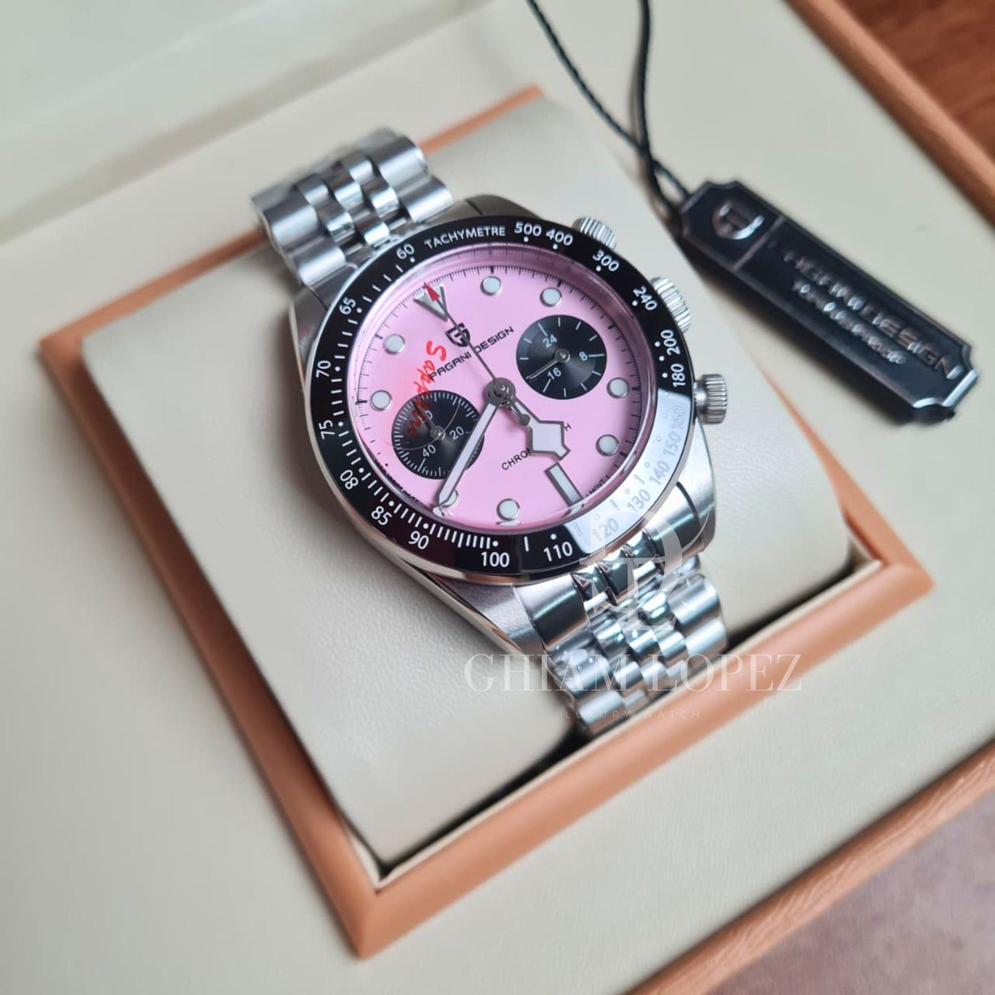 PAGANI DESIGN Black Bay Chrono Cronógrafo | PD-1813