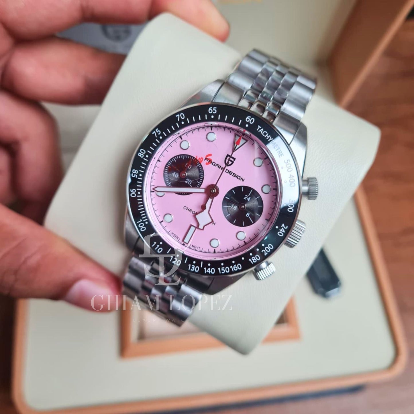 PAGANI DESIGN Black Bay Chrono Cronógrafo | PD-1813