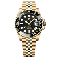 Reloj Automático PAGANI DESIGN GMT MASTER Jubilee, PD-1662 - Oro Negro