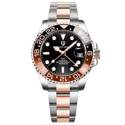 Reloj Automático PAGANI DESIGN GMT MASTER, PD-1662 - Root Beer