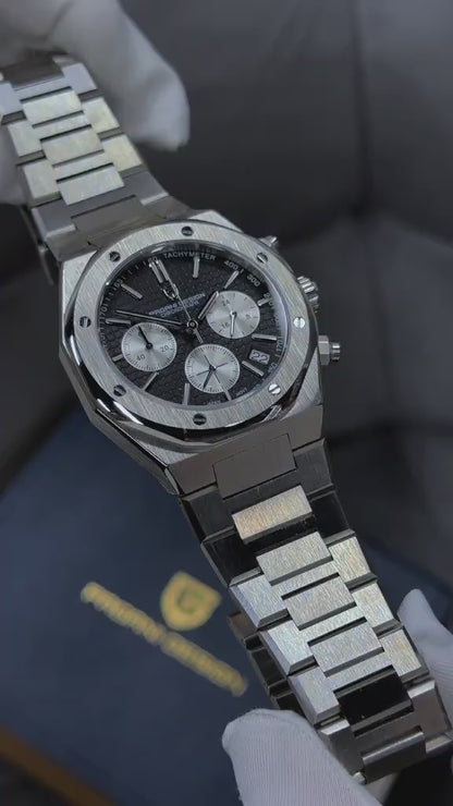 Reloj Cuarzo PAGANI DESIGN AP ROYAL OAK Cronógrafo, PD-1707 - Negro