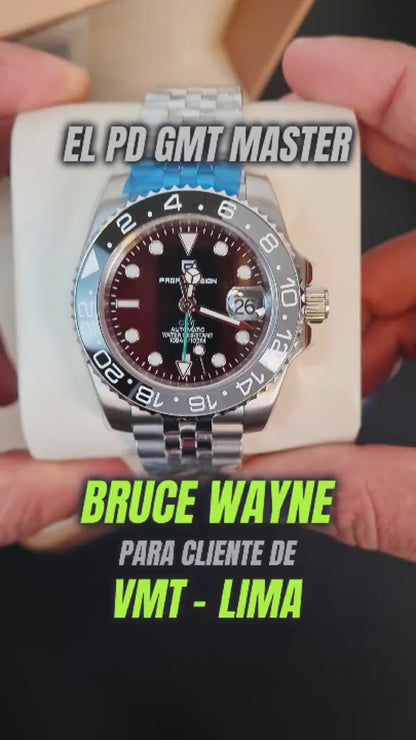 Reloj Automático PAGANI DESIGN GMT MASTER Jubilee, PD-1662 - Bruce Wayne