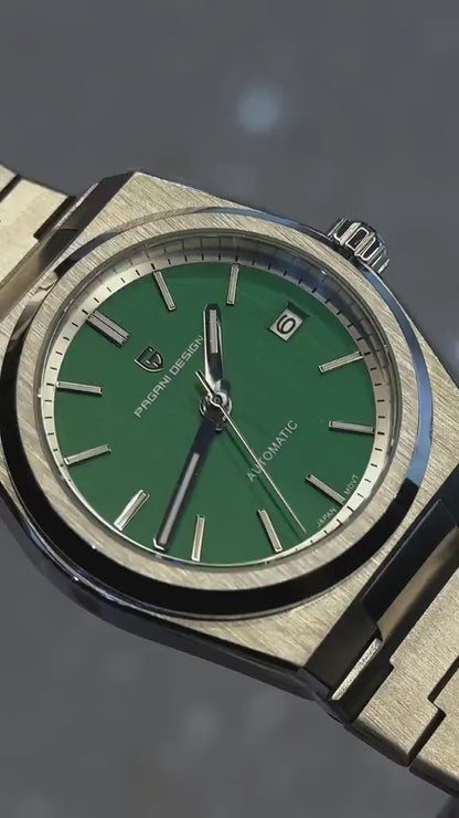 Reloj Automático PAGANI DESIGN PRX, PD-1753 - Verde
